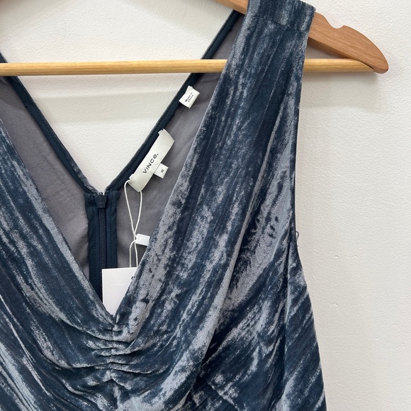 Vince velvet midi dress - Picture 3 of 11